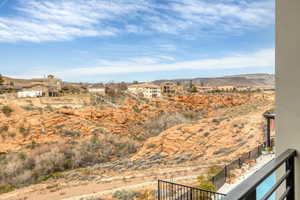 View of mountain backdrop