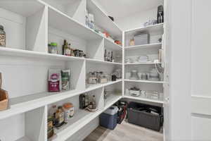 View of storage area