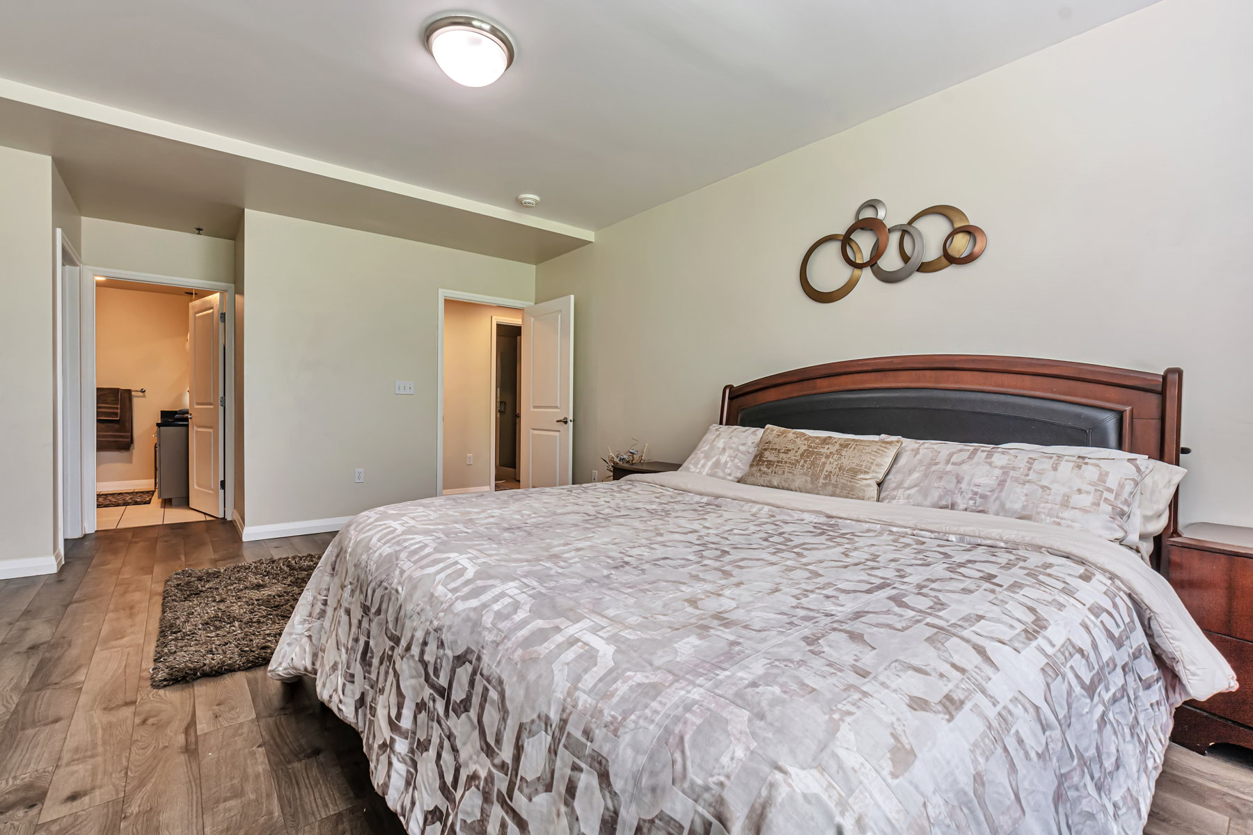 12 1/2 feet x 18 feet Master Suite