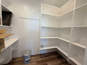 View of storage area