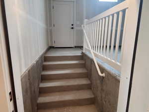 Basement walkout