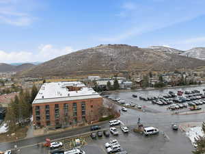Drone / aerial view of mountains