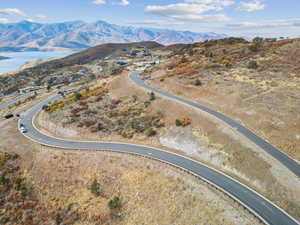 Drone / aerial view of mountains