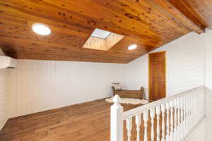 Loft in flex room with skylight