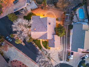 Drone / aerial view of the property