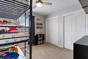Additional bedroom with flexible layout for guests, kids, or everyday use.