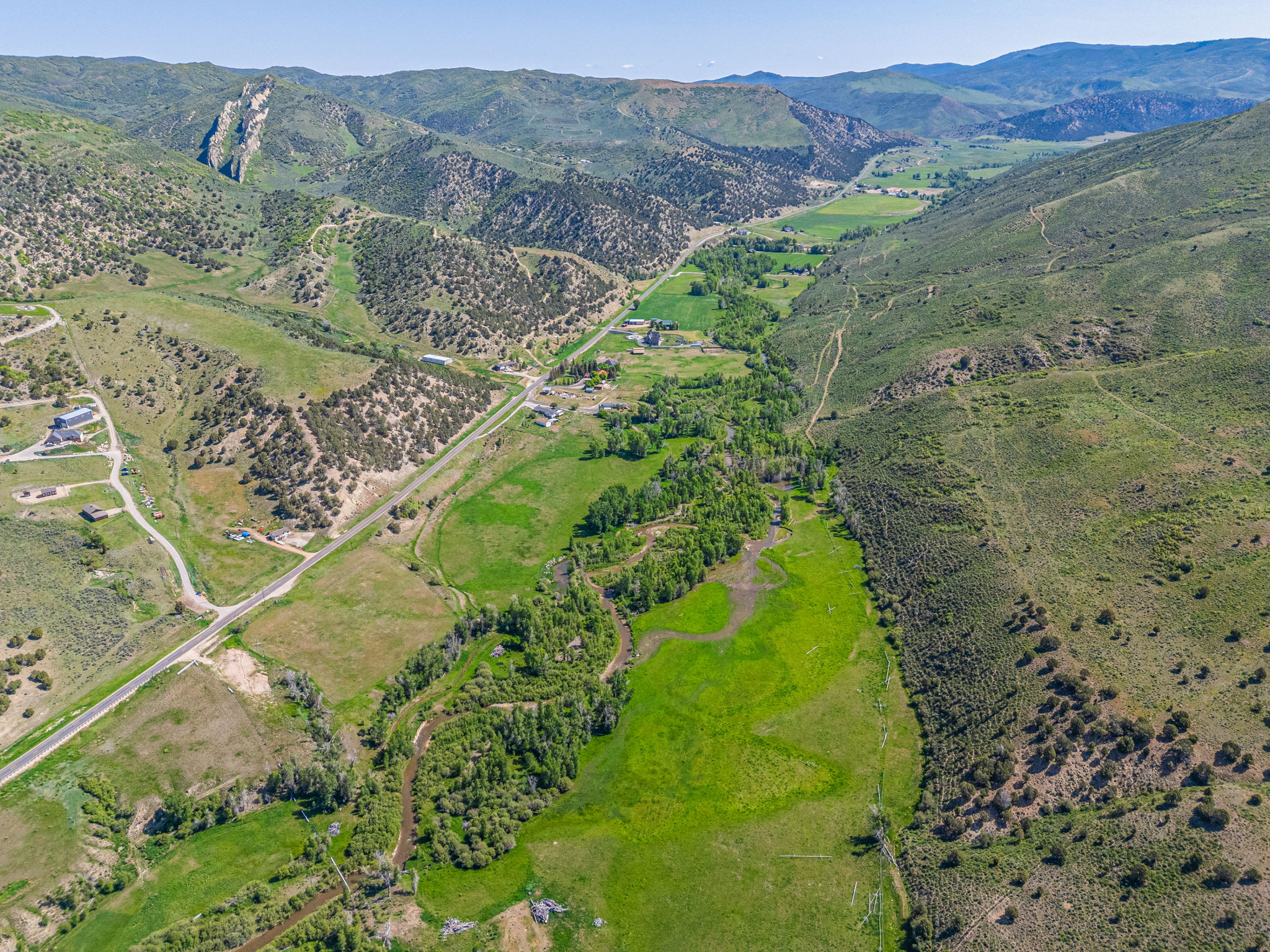 View of rural area featuring mountains