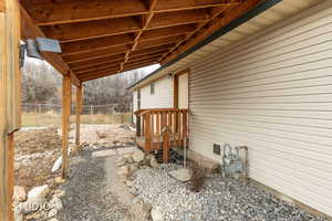 View of property exterior