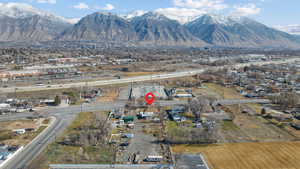 View of property location featuring a mountainous background