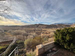 View of mountain backdrop