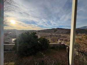 View of mountain backdrop