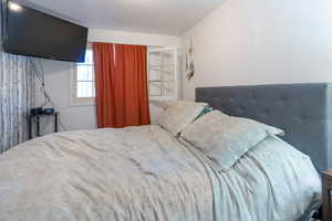 View of cottage bedroom
