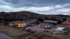 View of mountain backdrop