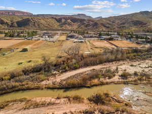 Mountain view featuring rural landscape & Virgin River.