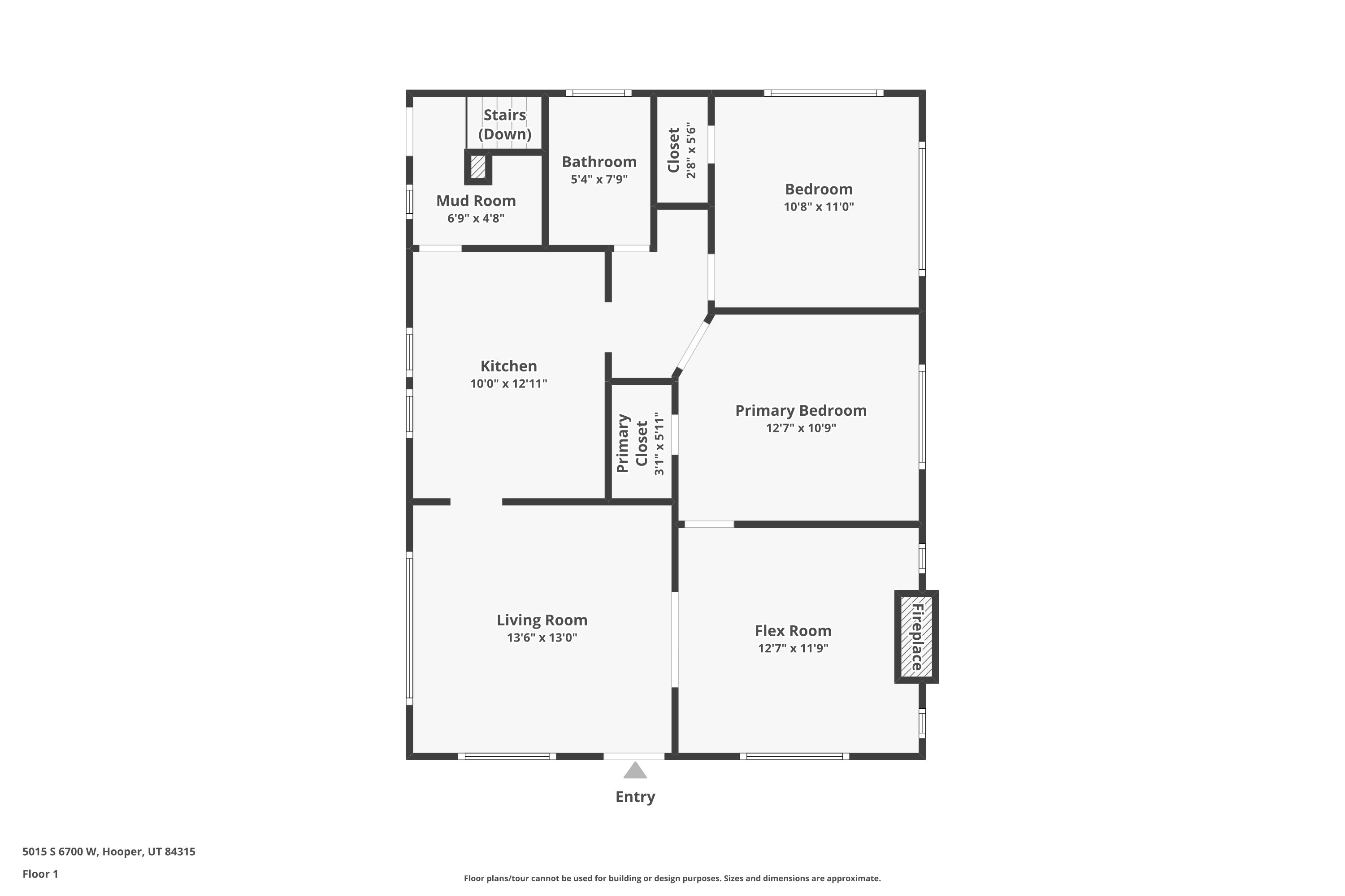 View of room layout