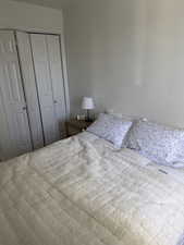 Bedroom featuring a closet