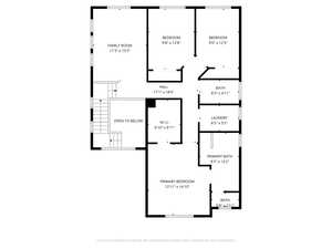 View of home floor plan