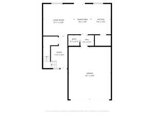 View of home floor plan