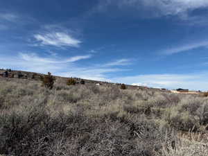 View of undeveloped land featuring rural landscape