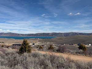 View of mountain background
