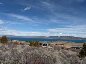 View of mountain background