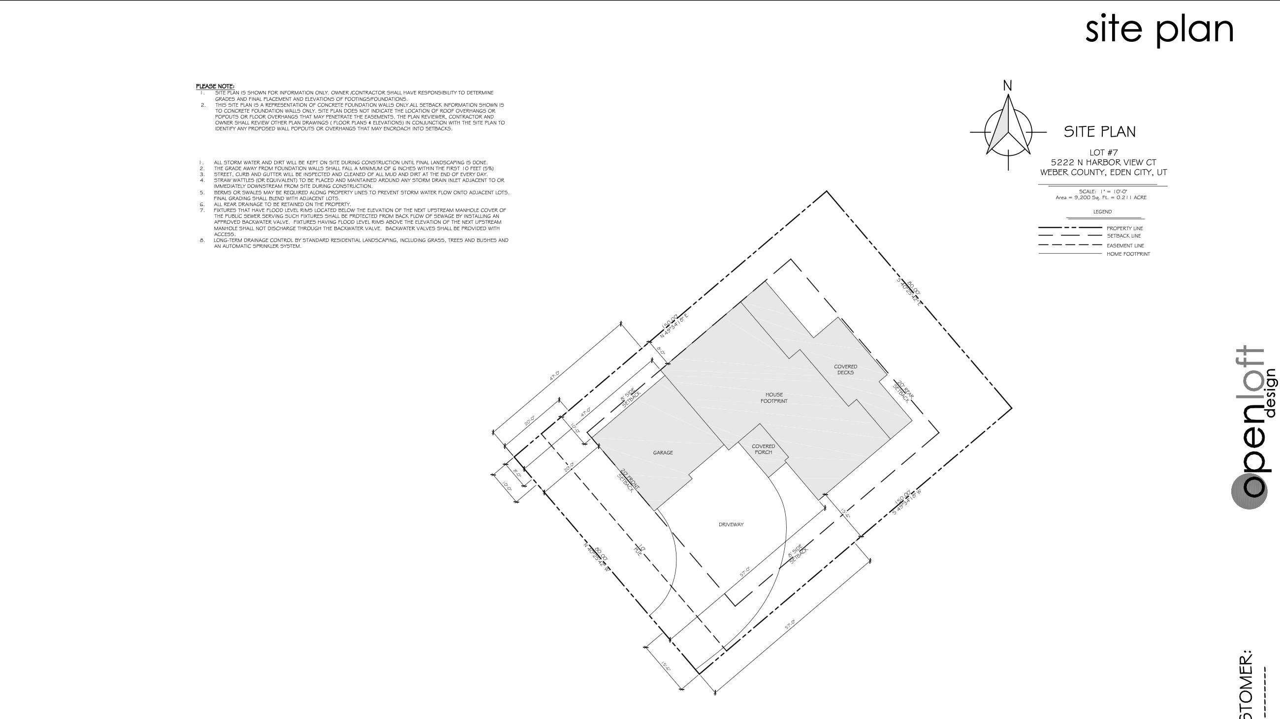 View of room layout