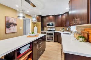 Stainless steel appliances