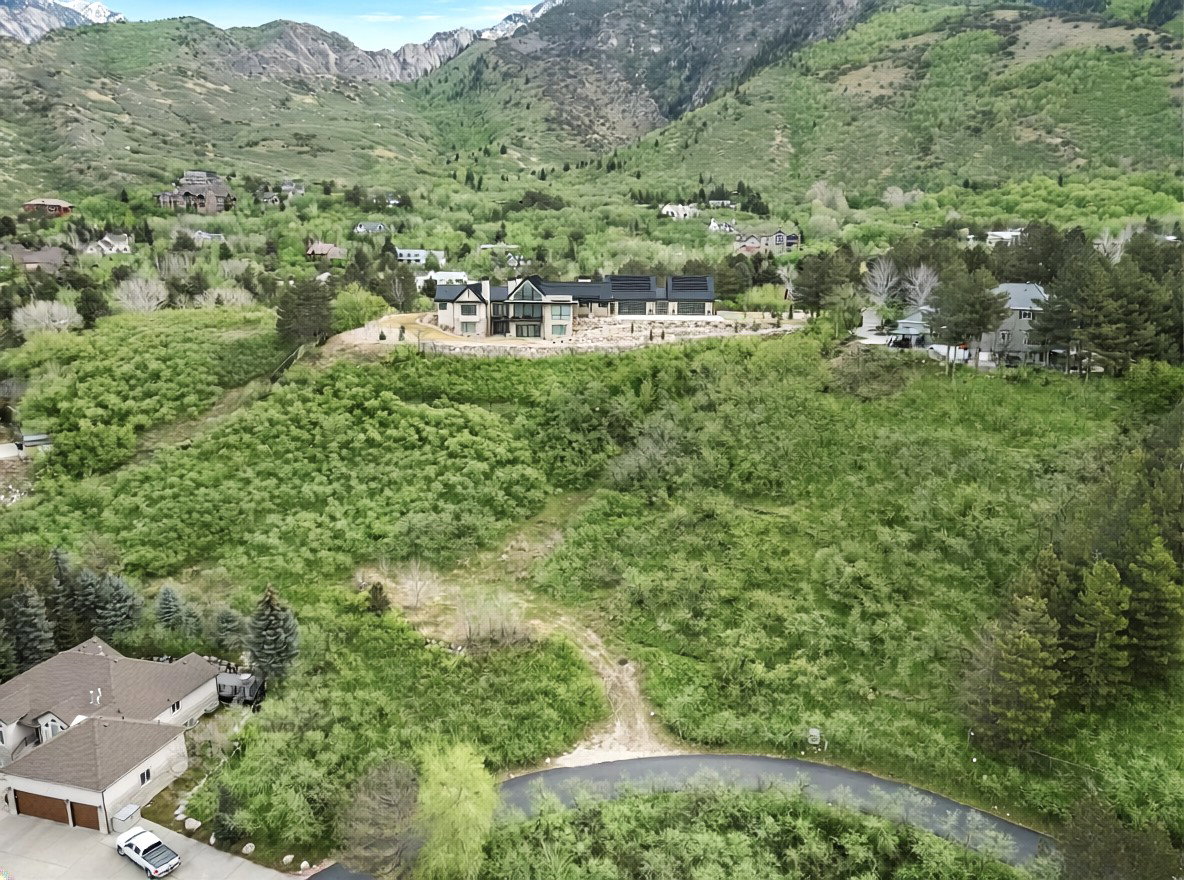 View of mountain backdrop