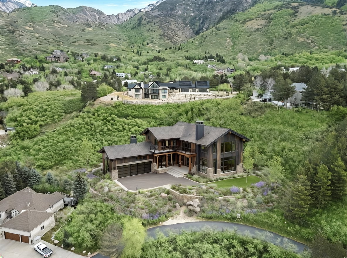 AI generated photo of house that could be built on the property