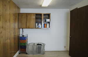 Lots of storage in laundry room
