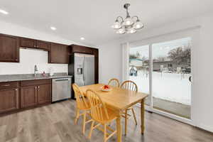 Newer sliding glass door