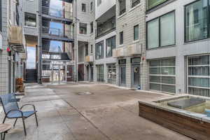 View of exterior entry