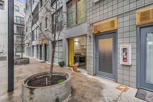 Entrance to property