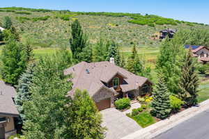 Aerial view of property and surrounding area
