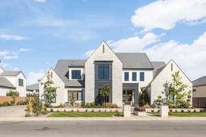 View of front of home with stone siding
