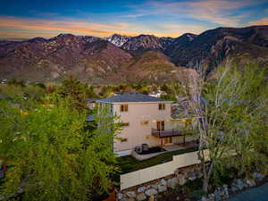 View of mountain backdrop