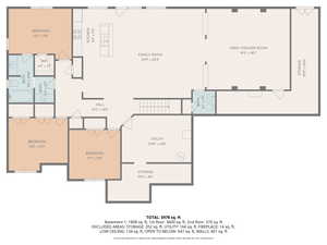 View of room layout