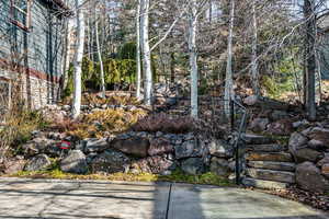 View of concrete road