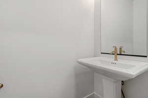 Bathroom with a sink