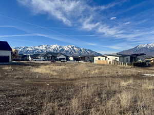 View of mountain backdrop