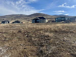 View of mountain background