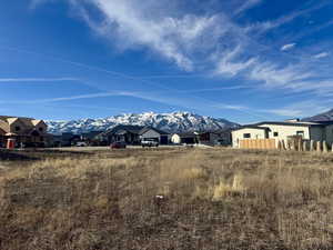 View of mountain backdrop
