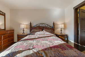 Bedroom featuring a closet