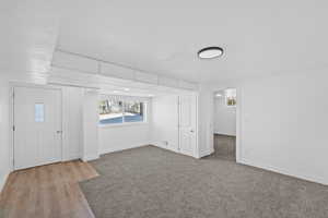 Entryway with healthy amount of natural light