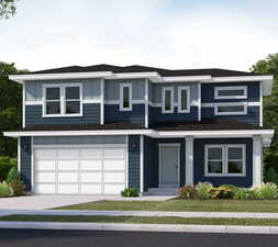 Alternate exterior - Craftsman. You may choose other color palettes