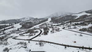View of mountain backdrop