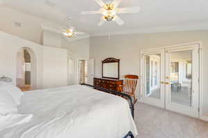 Primary Suite door to Patio