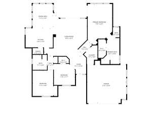View of floor plan / room layout