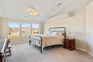 Primary Suite - Views from those windows will take your breath away and there's even a door to the patio!