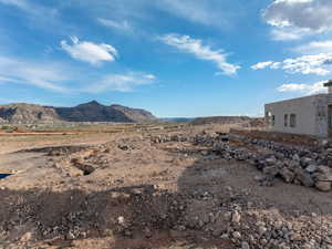 View of mountain backdrop